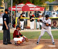 Cheyenne Grizzlies at bat
