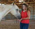Star and Kris at Four Directions Horse Farm