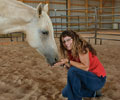 Star and Kris at Four Directions Horse Farm