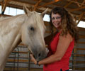Star and Kris at Four Directions Horse Farm