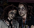 Zombies at the Fort Collins Zombie Crawl