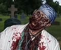 Zombie doctor at the Fort Collins Zombie Crawl