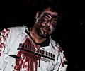 Harley zombiee at the Fort Collins Zombie Crawl