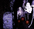 ghostly women at Scream Theme Haunted House