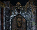 Scream Theme Haunted House castle door