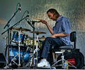 Mark Raynes on drums