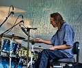 Mark Raynes on drums