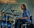 Mark Raynes on drums