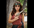 Christina Pariente at the Swetsville Zoo