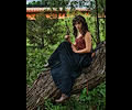 Christina Pariente at the Swetsville Zoo