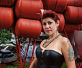 Sarah Nicholson at the Swetsville Zoo