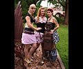 Britony Orwick, Megan Ellis, and Sarah Nicholson at the Swetsville Zoo