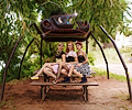 Britony Orwick, Megan Ellis, and Sarah Nicholson at the Swetsville Zoo