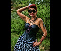 Sarah Nicholson at the Swetsville Zoo