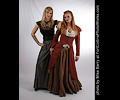 Britony Orwick and Megan Ellis model shoot