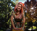 Sarah Nicholson model shoot