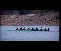 Horsetooth Ache rowing race 8-man boat