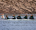 Horsetooth Ache rowing race 4-man boat
