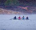 Horsetooth Ache rowing race 4-man boat