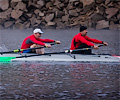 Horsetooth Ache rowing race 2-man boat