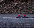 Horsetooth Ache rowing race 2-man boat