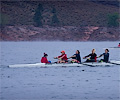 Horsetooth Ache rowing race 4-man boat