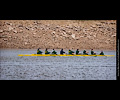 Horsetooth Ache rowing race 8-man boat