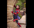 Eva as Spiderman