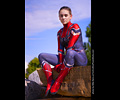 Eva as Spiderman