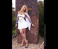 Mandy as a Viking Warrior
