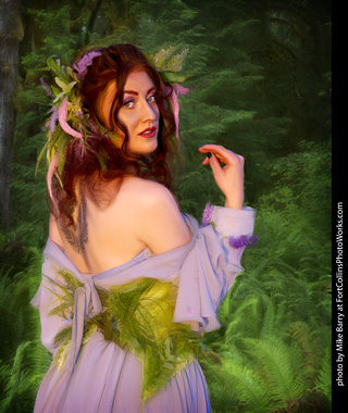 Persephone, goddess of agriculture and vegetation