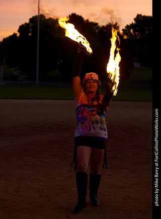 World Hoop Day 2019 - Fire Performer #03