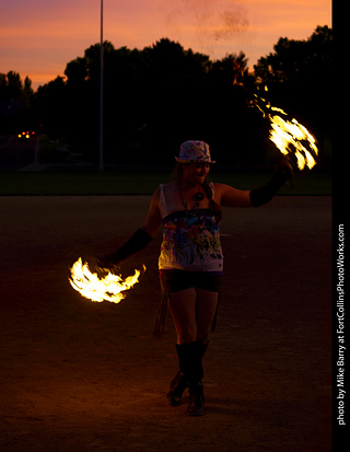 World Hoop Day 2019 - Fire Performer #03