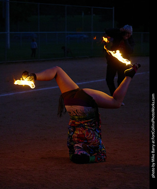 World Hoop Day 2019 - Fire Performer #03