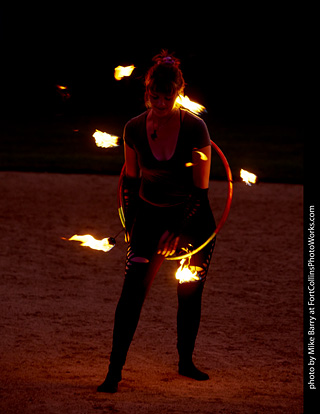 World Hoop Day 2019 - Fire Performer #05
