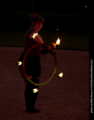World Hoop Day 2019 - Fire Performer #05