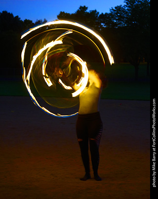 World Hoop Day 2019 - Fire Performer #05