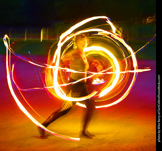 World Hoop Day 2019 - Fire Performer #05