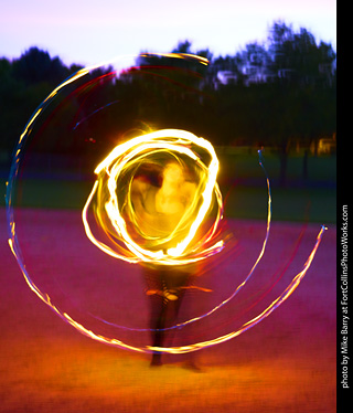 World Hoop Day 2019 - Fire Performer #05