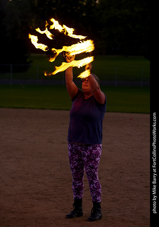 World Hoop Day 2019 - Fire Performer #06