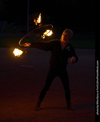 World Hoop Day 2019 - Fire Performer #07