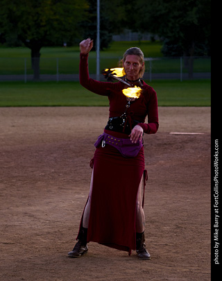 World Hoop Day 2019 - Fire Performer #09