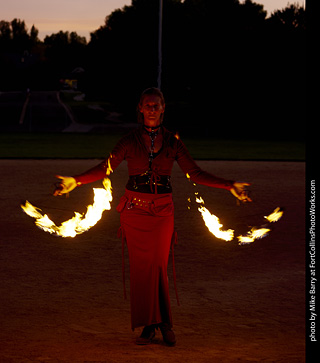 World Hoop Day 2019 - Fire Performer #09