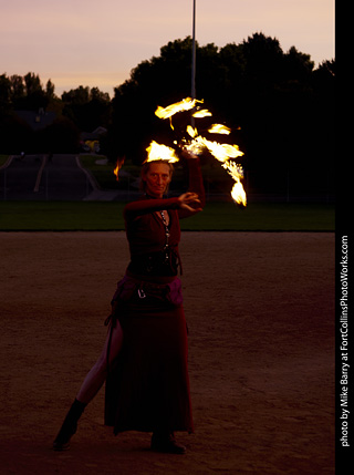 World Hoop Day 2019 - Fire Performer #09