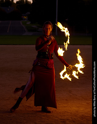World Hoop Day 2019 - Fire Performer #09