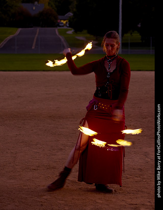 World Hoop Day 2019 - Fire Performer #09