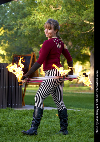 World Hoop Day 2019 - Fire Performer #10