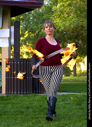 World Hoop Day 2019 - Fire Performer #10