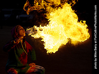 2019-10-05 - World Hoop Day Fire Performer #11