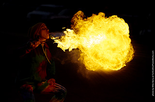 World Hoop Day 2019 - Fire Performer #11